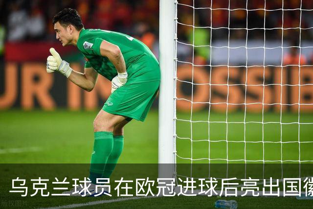 乌克兰球员在欧冠进球后亮出国徽 被黄牌警告